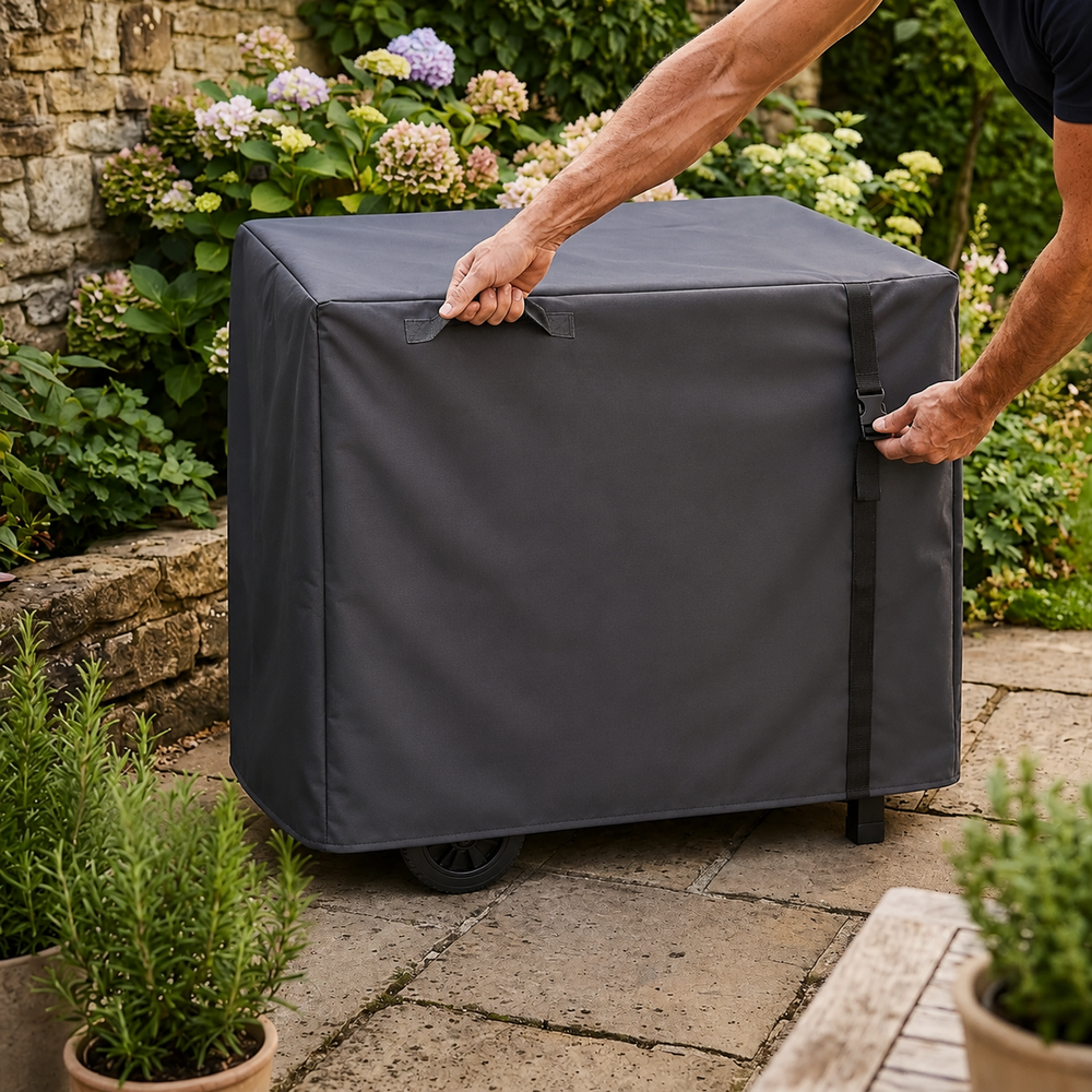 Grill Barbecue Cover – Charcoal – Durable Polyester – Outdoor Protection
