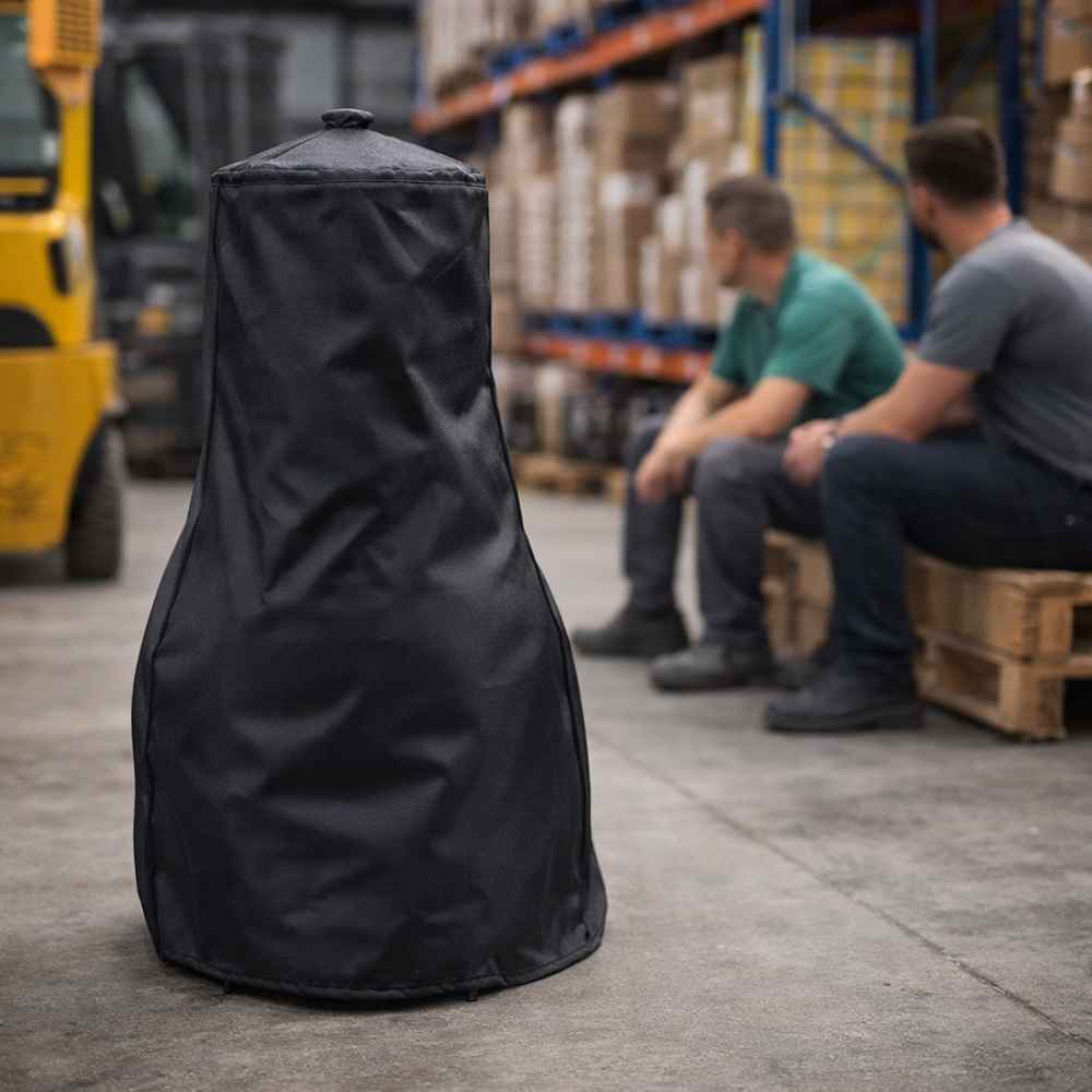 Medium Chimenea Cover – Black – Heavy Duty Weather Protection