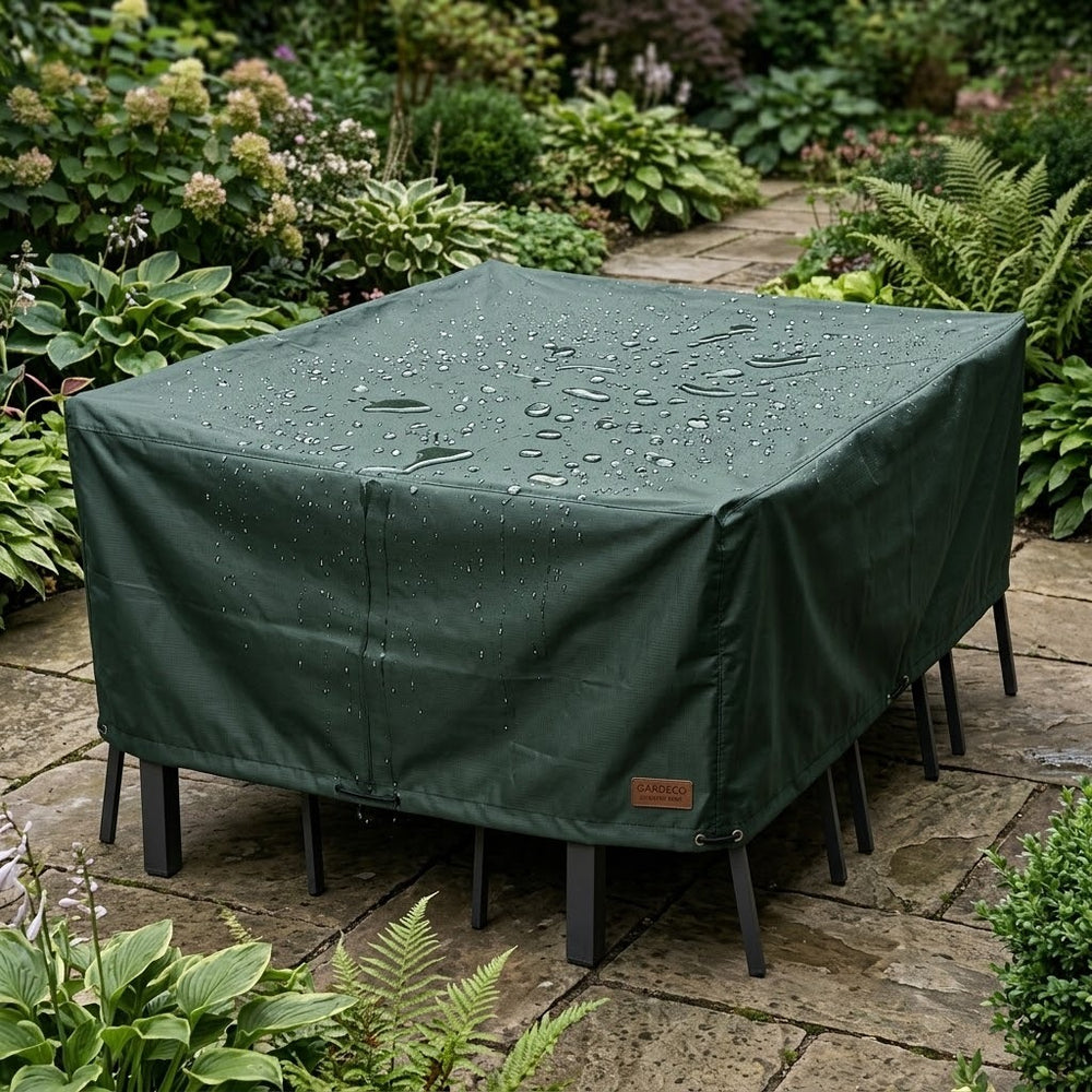6 Seater Rectangular Table Cover – 170cm – Heavy Duty Polyethylene – Outdoor Protection