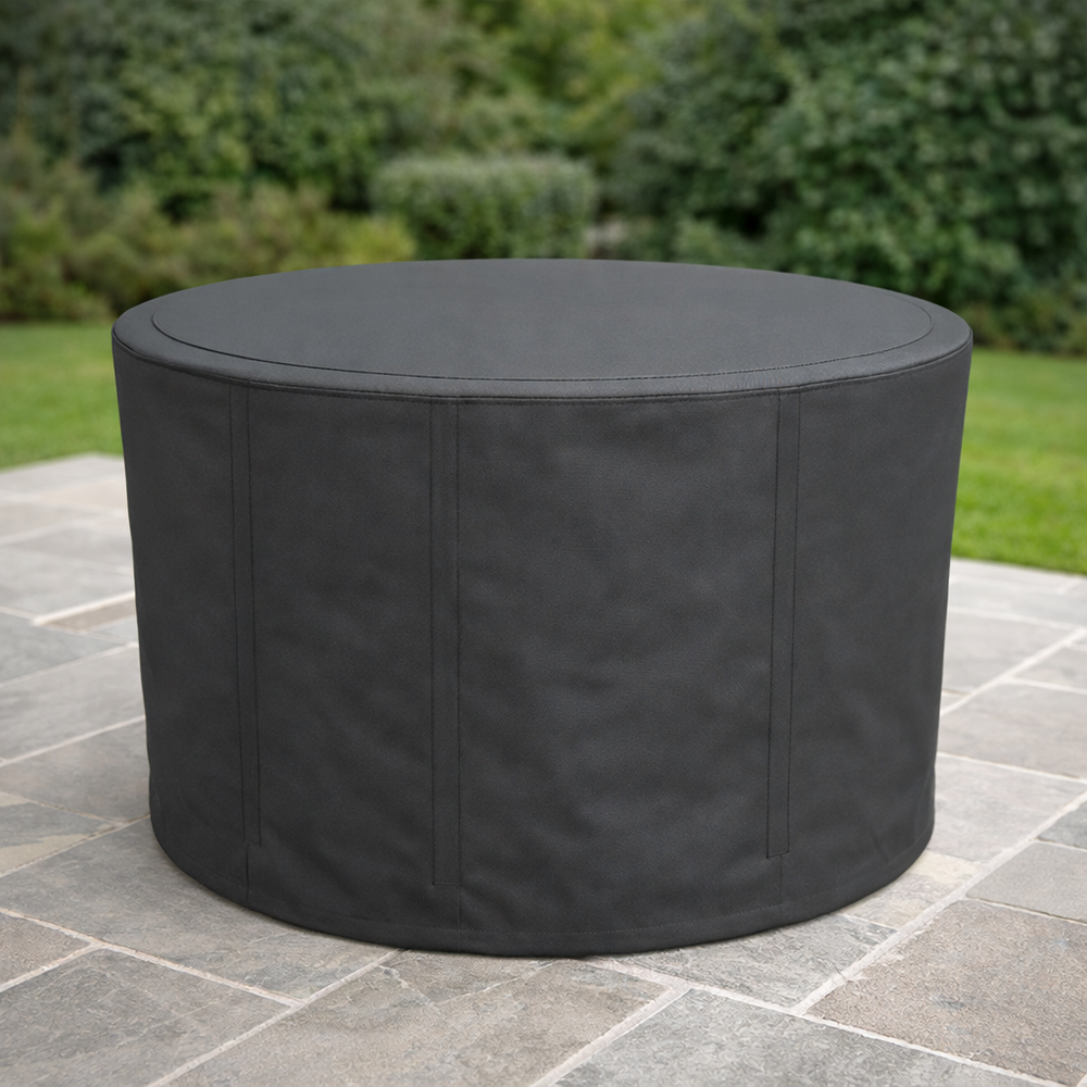 Circular Table Cover – Small Charcoal – Durable Polyester – Outdoor Protection