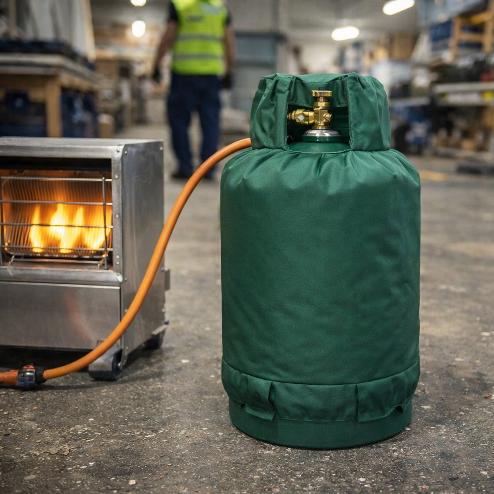 Gas Bottle Cover – 15kg Green – Heavy Duty Weatherproof – Outdoor Protection