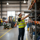 Premium Elastic Bungee Toggle Tie Down Shock Cord - 10 Pack, 30cm Length, White with Blue Fleck for Scaffolding and Camping