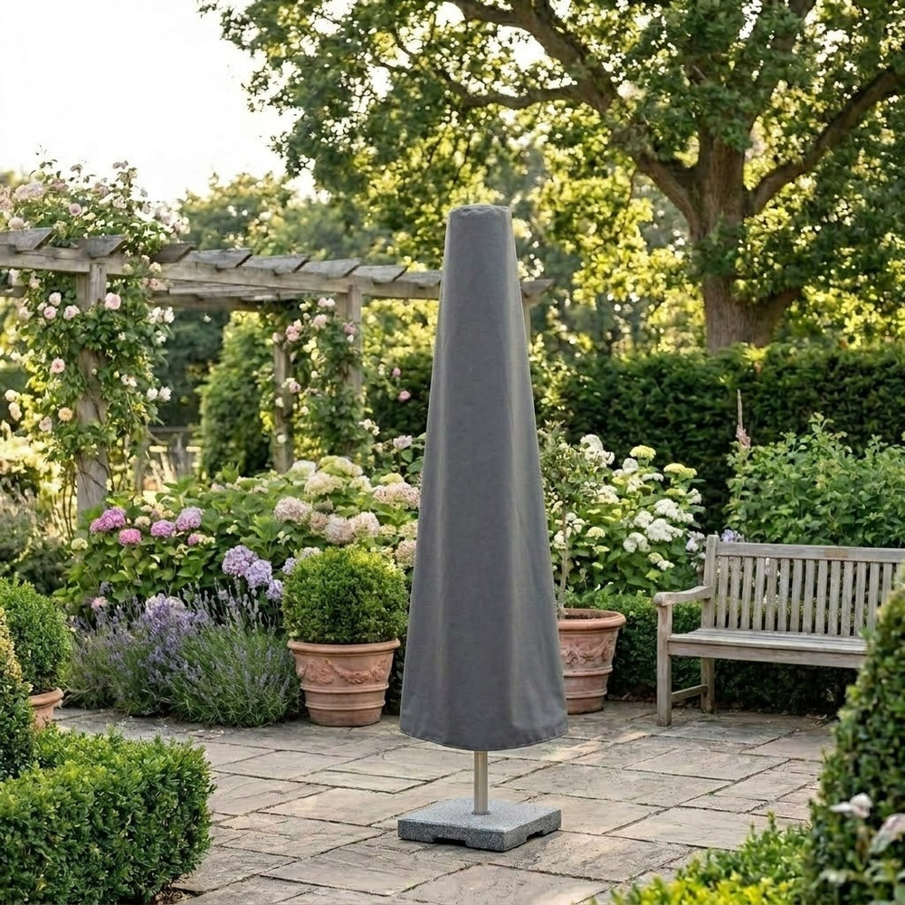 Parasol Cover – Medium Charcoal – Durable Polyester – Outdoor Protection