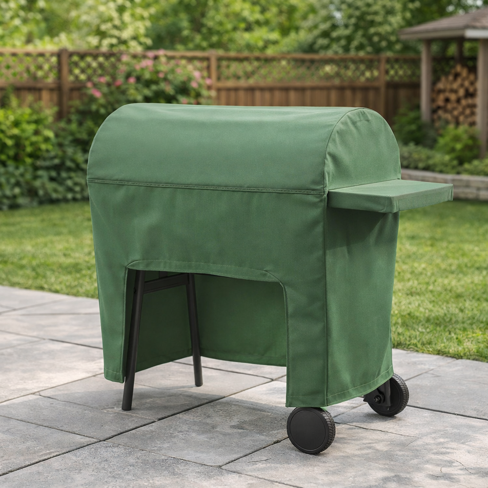 BBQ Cover – 61x124x91 cm – Reversible PVC Polyester – Outdoor Protection