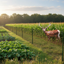 Premium Heavy Duty Deer Fencing Netting 50mm Mesh for Effective Animal Deterrent in Various Heights