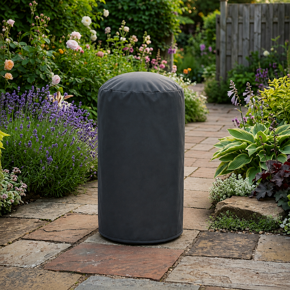 Gas Bottle Cover – 15kg Charcoal – Heavy Duty Polyester – Outdoor Protection