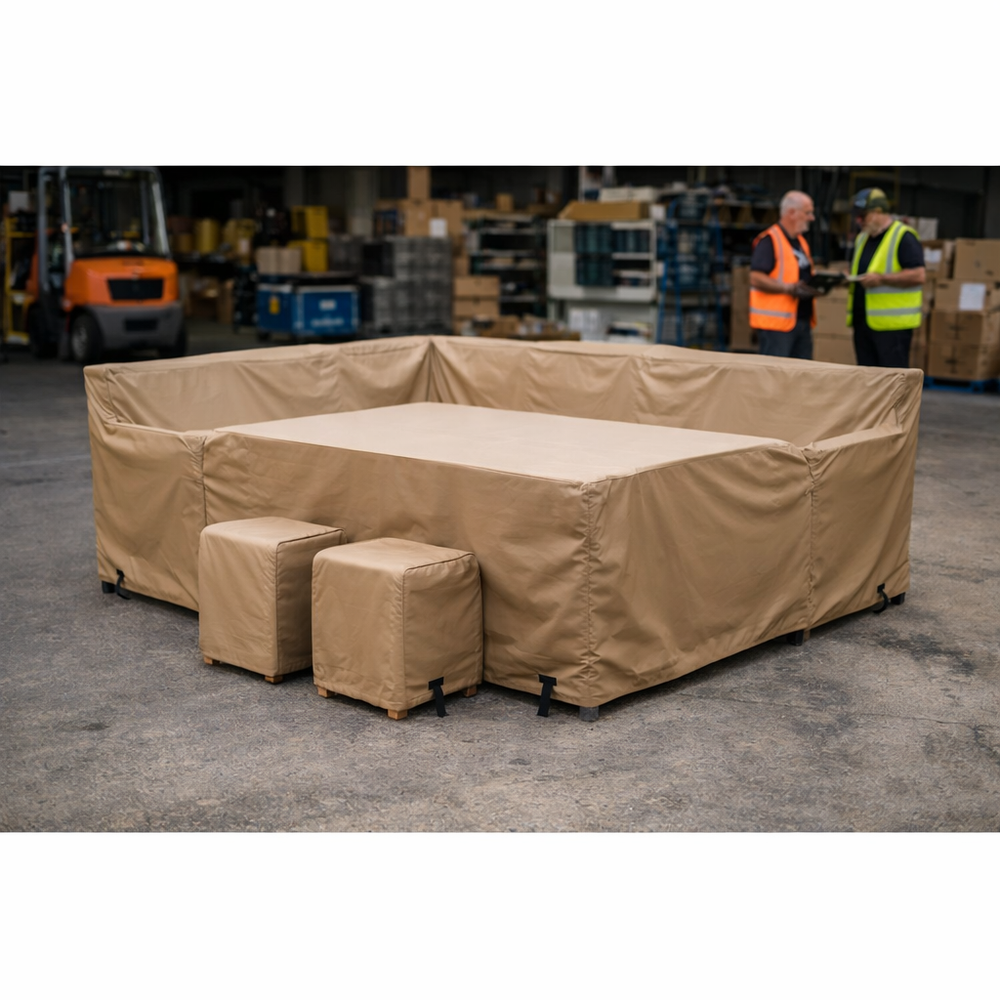 Large Casual Dining Set Cover – 300cm – Heavy Duty Waterproof – Outdoor Furniture Protection