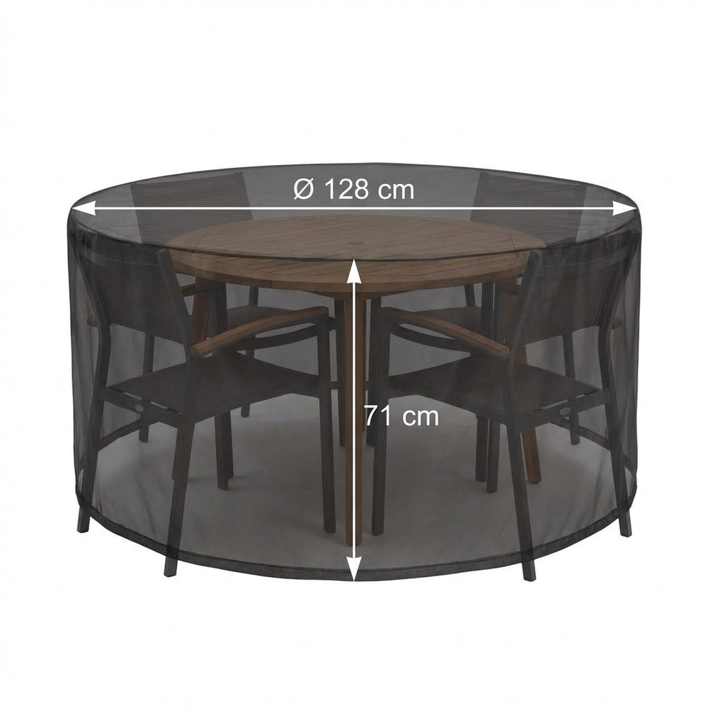 Round Table Cover – 4-6 Seater – Heavy Duty Waterproof – Outdoor Protection