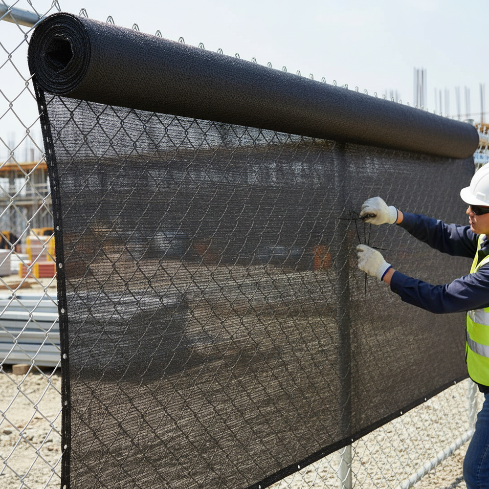 Premium 80% Shade and Privacy Netting - Lightweight HDPE Mesh for Outdoor Use, Available in Multiple Sizes and Lengths