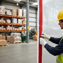 Premium Heavy Duty Self Adhesive Zips for Dust Screens - 75mm Wide x 2100mm Long for Quick Roll-Up Doorways