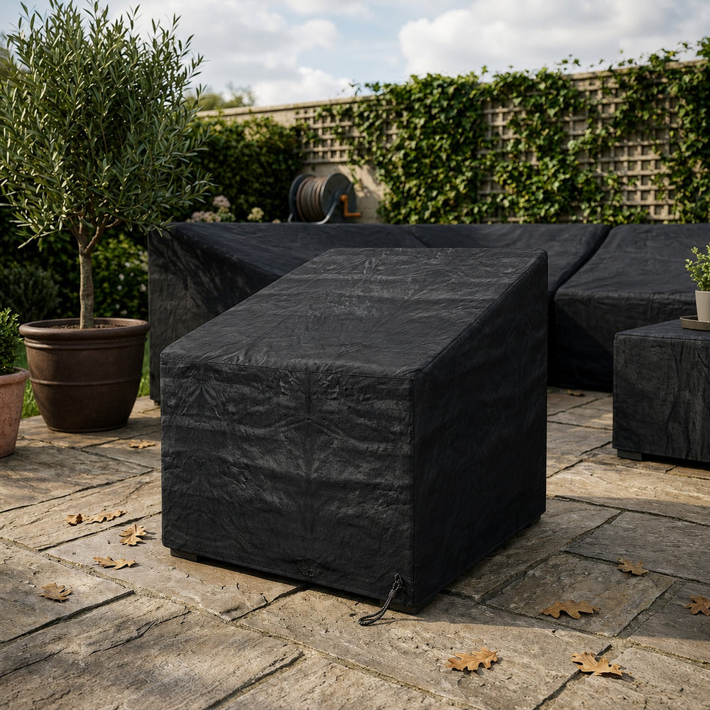 Heavy Duty Large Centre Unit Cover – Black – Polyethylene – Garden Sofa Protection