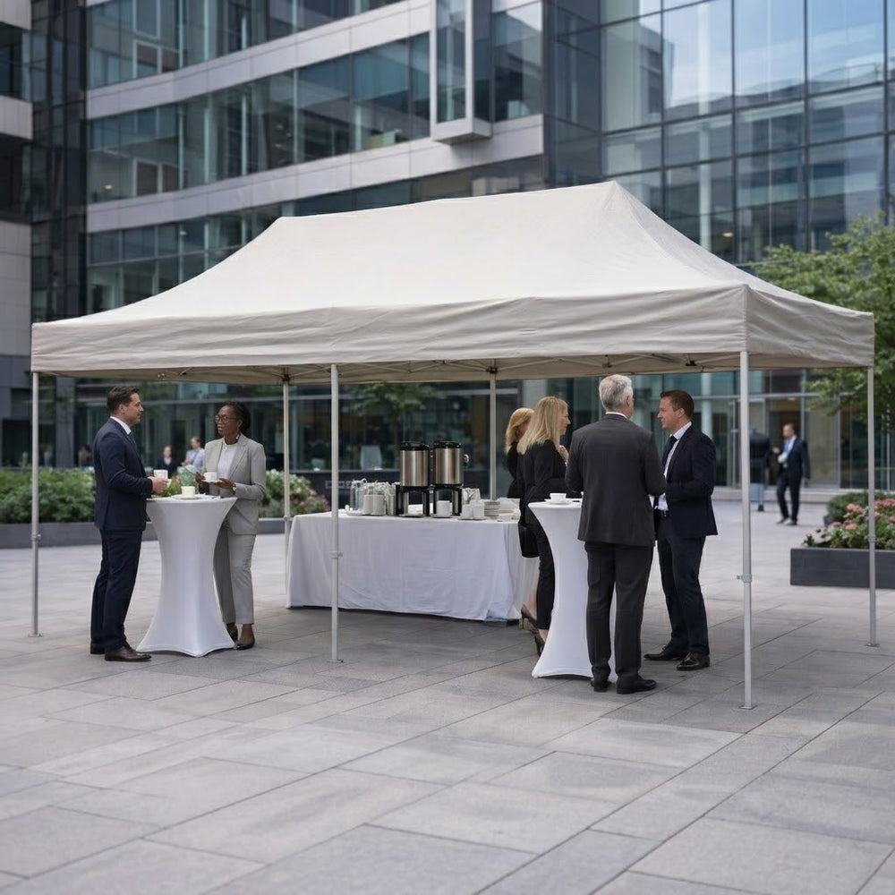 3x6m Heavy Duty Pop Up Gazebo – Waterproof Folding Outdoor Marquee with Carry Bag – Garden, Event & Commercial Use