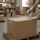 Premium Self-Adhesive Fragile Packaging Tape 48mm x 66m Roll for Secure Sealing and Alerting Handlers