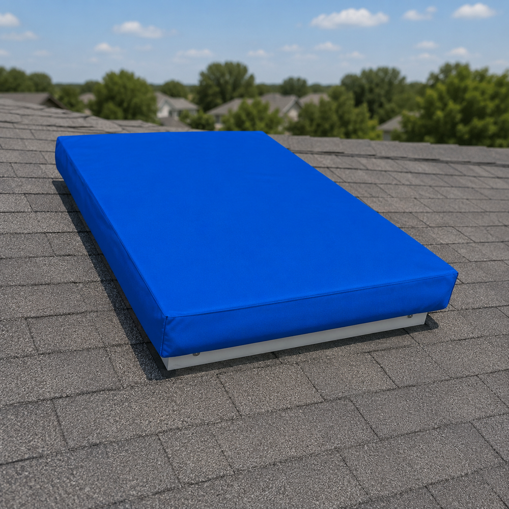 Custom Rectangular & Square Skylight Covers – UV Resistant PVC Coated Fabric