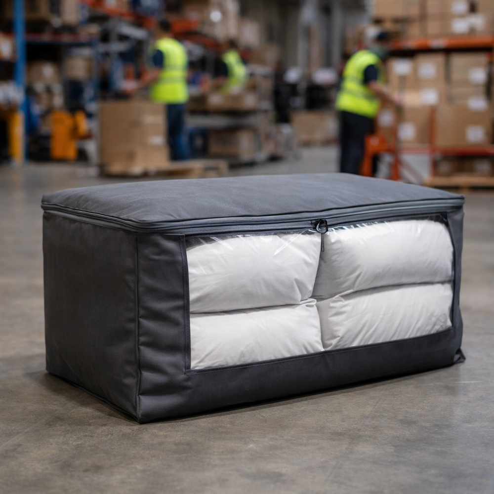 Cushion Storage Bag – Charcoal – Durable Polyester – Outdoor Protection