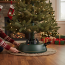 Premium Foot Pedal Christmas Tree Stand with Water Level Indicator for Trees up to 2.5m Tall and 12cm Trunk Diameter