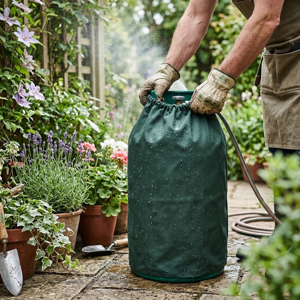 Gas Bottle Cover – 7kg Green – Super Tough Waterproof Protection