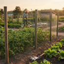 Premium Heavy Duty Plastic Mesh Fence 20mm Square for Gardens and Pet Enclosures - UV Stabilised HDPE, Easy Installation