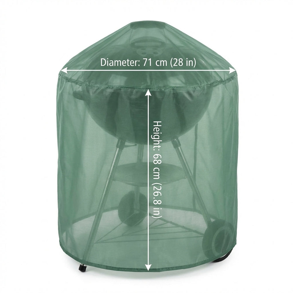 Kettle Barbecue Cover – Green – UV Protected Polyester – All-Weather Protection