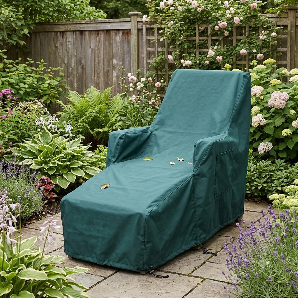 Steamer Chair Cover – Green – Super Tough Waterproof Protection
