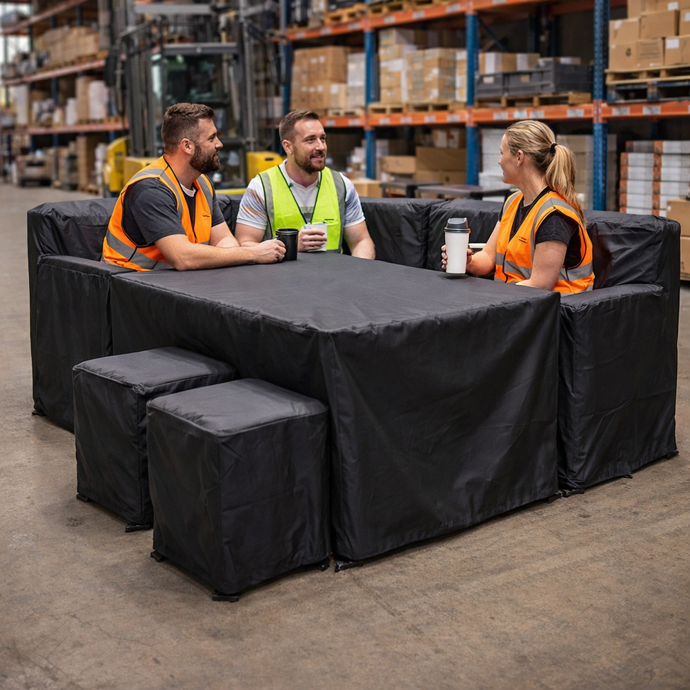 Deluxe Dining Set Cover – 250cm – Waterproof PVC – Outdoor Protection