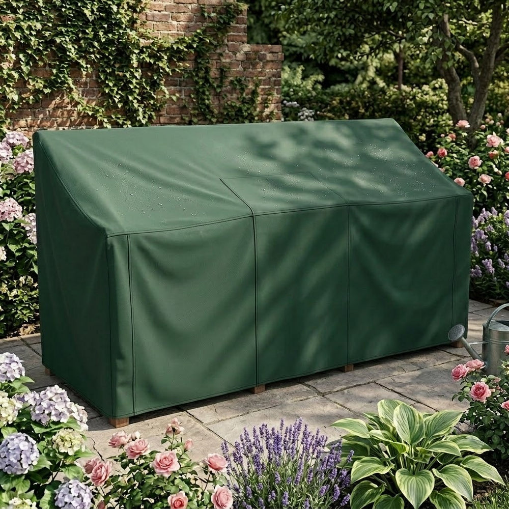 Heavy Duty Companion Seat Cover – 184x66x81 cm Green – UV & Weather Protection