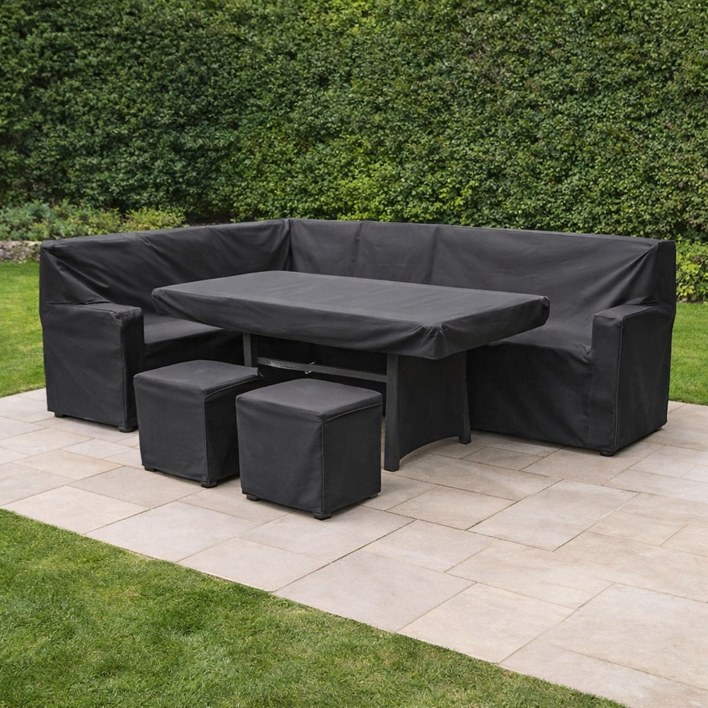 Large Casual Dining Set Cover – 300cm – Heavy Duty Waterproof – Outdoor Furniture Protection
