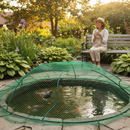 Premium Lightweight Garden Netting for Plant and Pond Protection - Green, Flexible, UV Stabilized