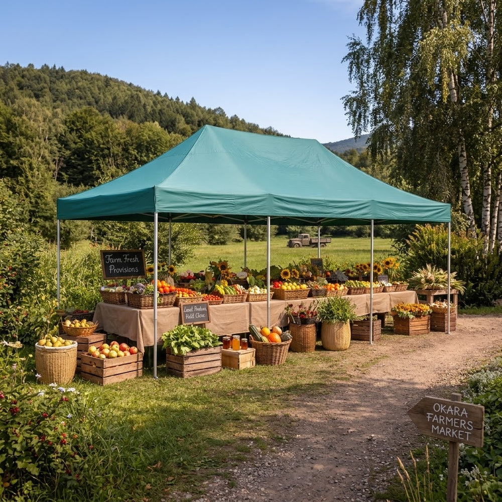 4x6m Pop Up Gazebo – Professional Quality | Green