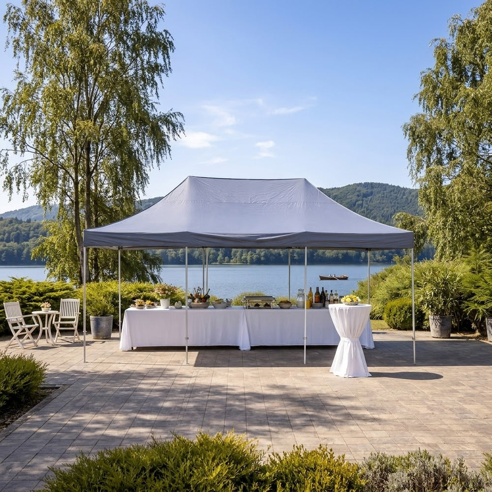 4x6m Pop Up Gazebo – Professional Quality Grey