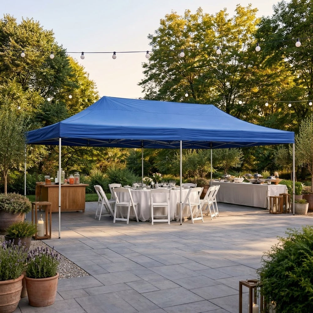 4x8m Pop Up Gazebo – Professional Quality | Blue