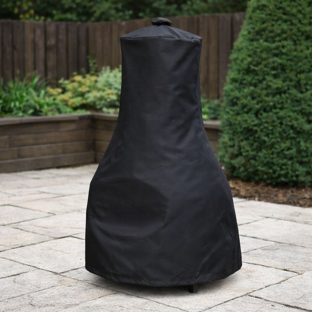Medium Chimenea Cover – Black – Heavy Duty Weather Protection
