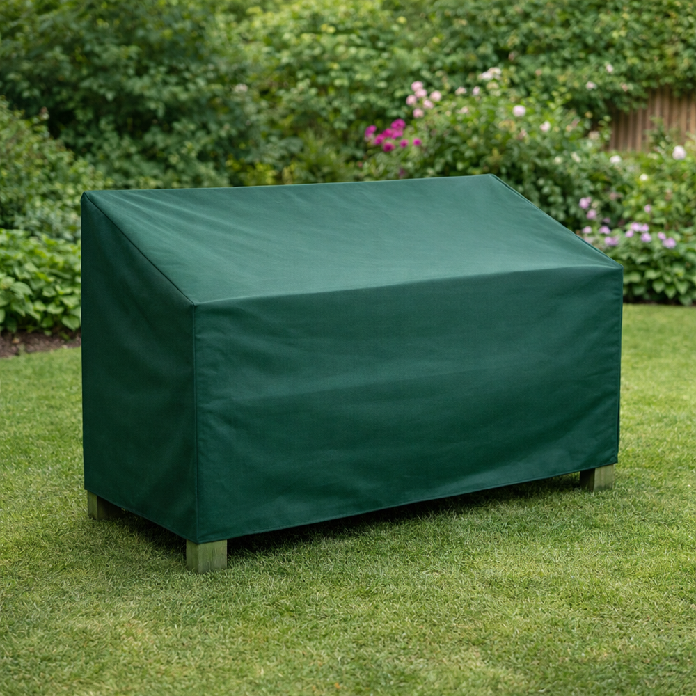 3 Seater Bench Cover – Medium – Reversible & Waterproof – Outdoor Furniture Protection