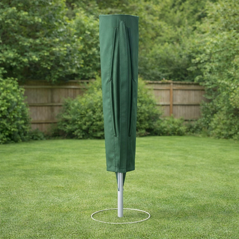 Rotary Line Cover – Green/Black – PVC Backed Polyester – Outdoor Protection