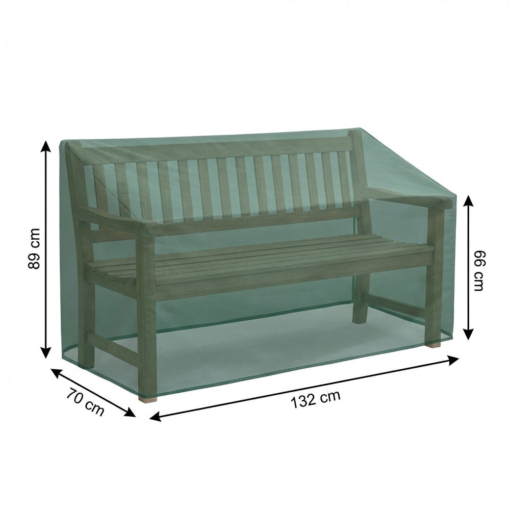 3 Seater Bench Cover – Medium – Reversible & Waterproof – Outdoor Furniture Protection