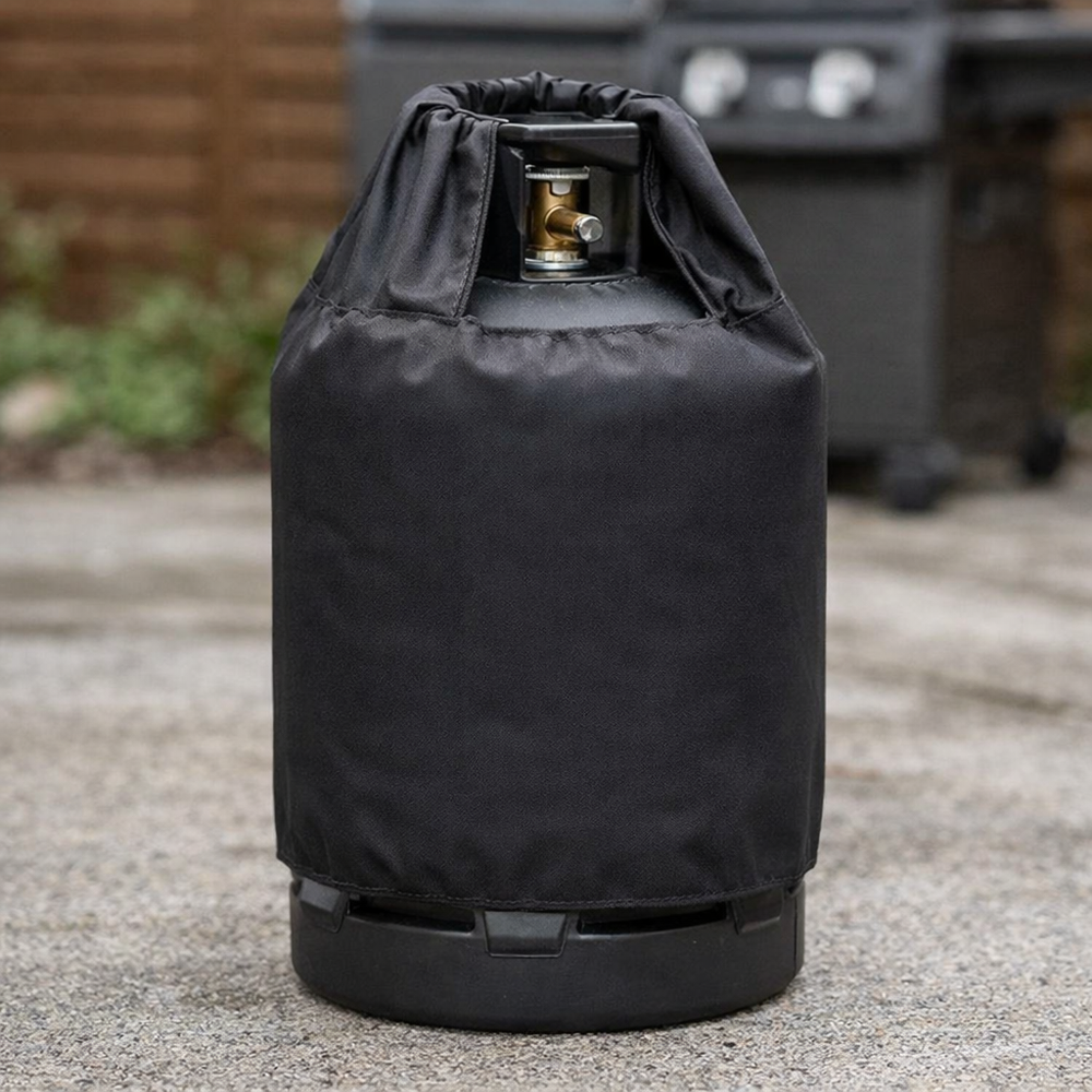 Gas Bottle Cover – 15kg Black – Heavy Duty Polyethylene – Outdoor Protection