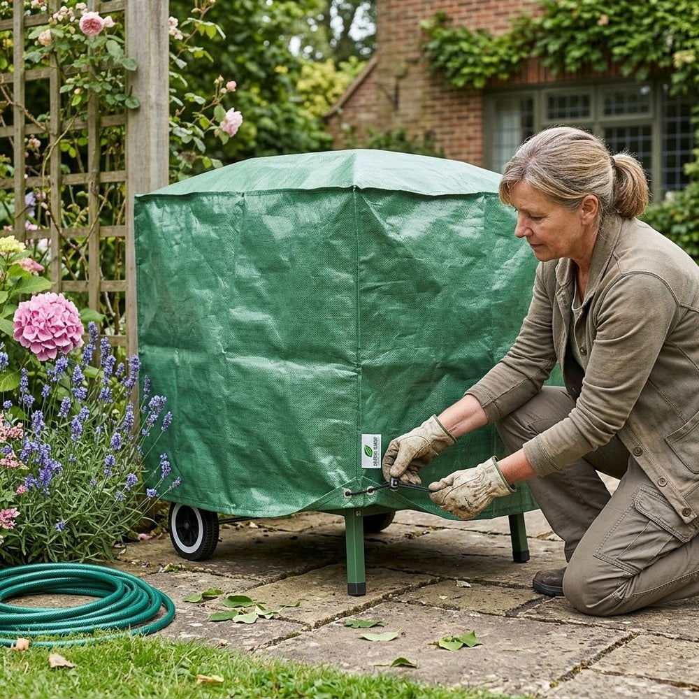 Square BBQ Cover – 68cm – Heavy Duty Water-Resistant – Outdoor Furniture Protection