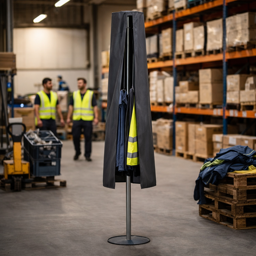 Rotary Line Cover – Charcoal – Durable Polyester – Outdoor Protection