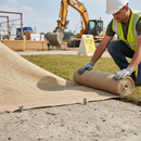 Premium Natural Jute Hessian Fabric Roll - 1m x 5m for Gardening, Weed Control, and Decor
