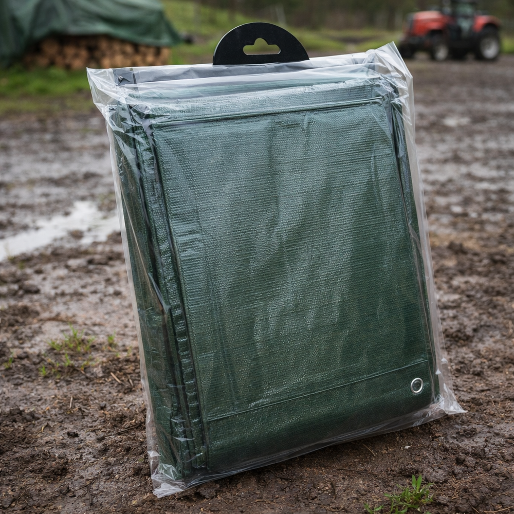 Heavy Duty Tarpaulin – 3m x 2m – Cross Laminated Polyethylene – Multi-Use Protection
