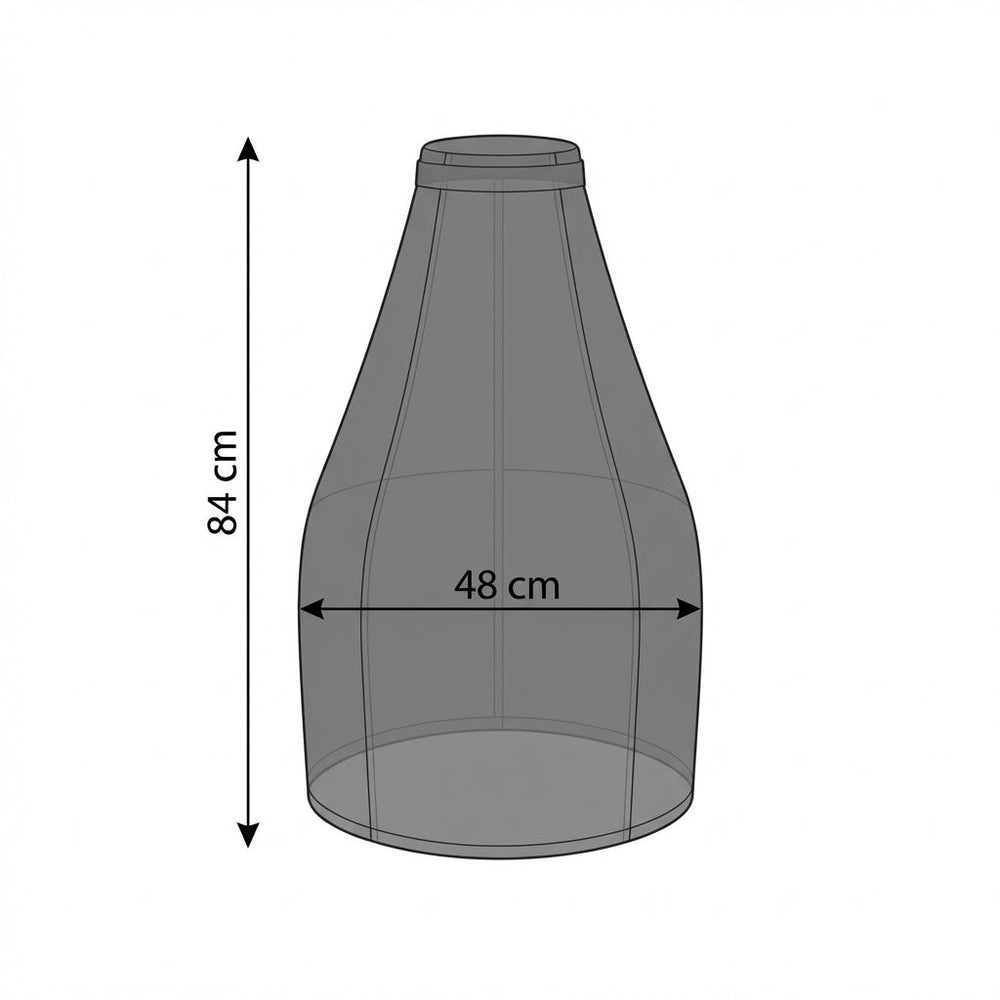 Medium Chimenea Cover – Charcoal – Durable Polyester – All-Weather Protection