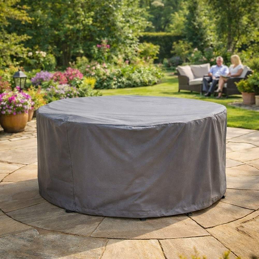 Circular Patio Set Cover – 188cm – Heavy Duty Waterproof – Outdoor Protection
