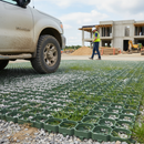 Premium Heavy Duty Interlocking Ground Reinforcement Grid System - Green, 575mm x 380mm x 40mm, Easy Installation, Sustainable Solution