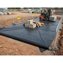 Premium Heavy Duty Polythene Sheeting 2m x 50m for Ground Protection, Weed Control, and Temporary Covers