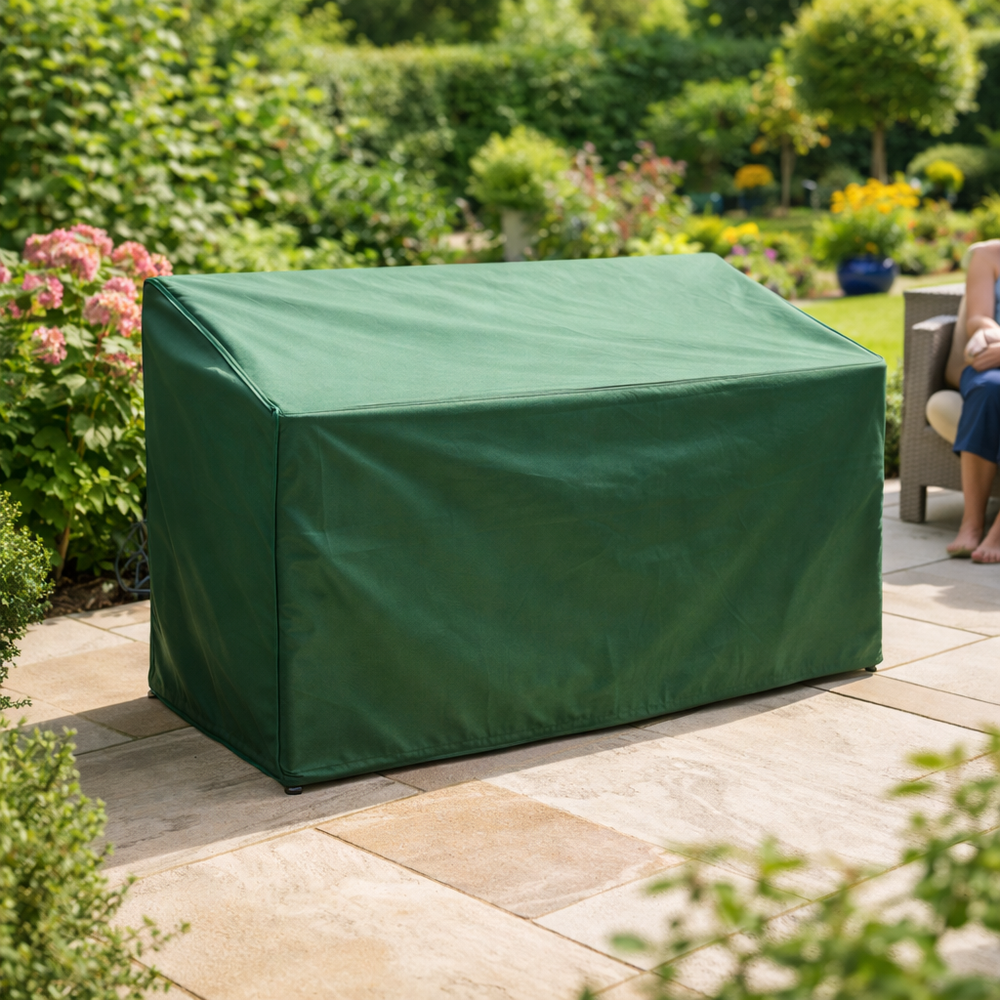 3 Seater Bench Cover – Medium – Reversible & Waterproof – Outdoor Furniture Protection