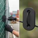 Premium Fixing Kits for Privacy Screening & Fencing with 24 Plastic Plates and Coated Wires