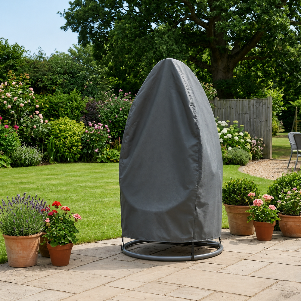 Hanging Chair Cover – Large Charcoal – Durable Polyester – Outdoor Protection