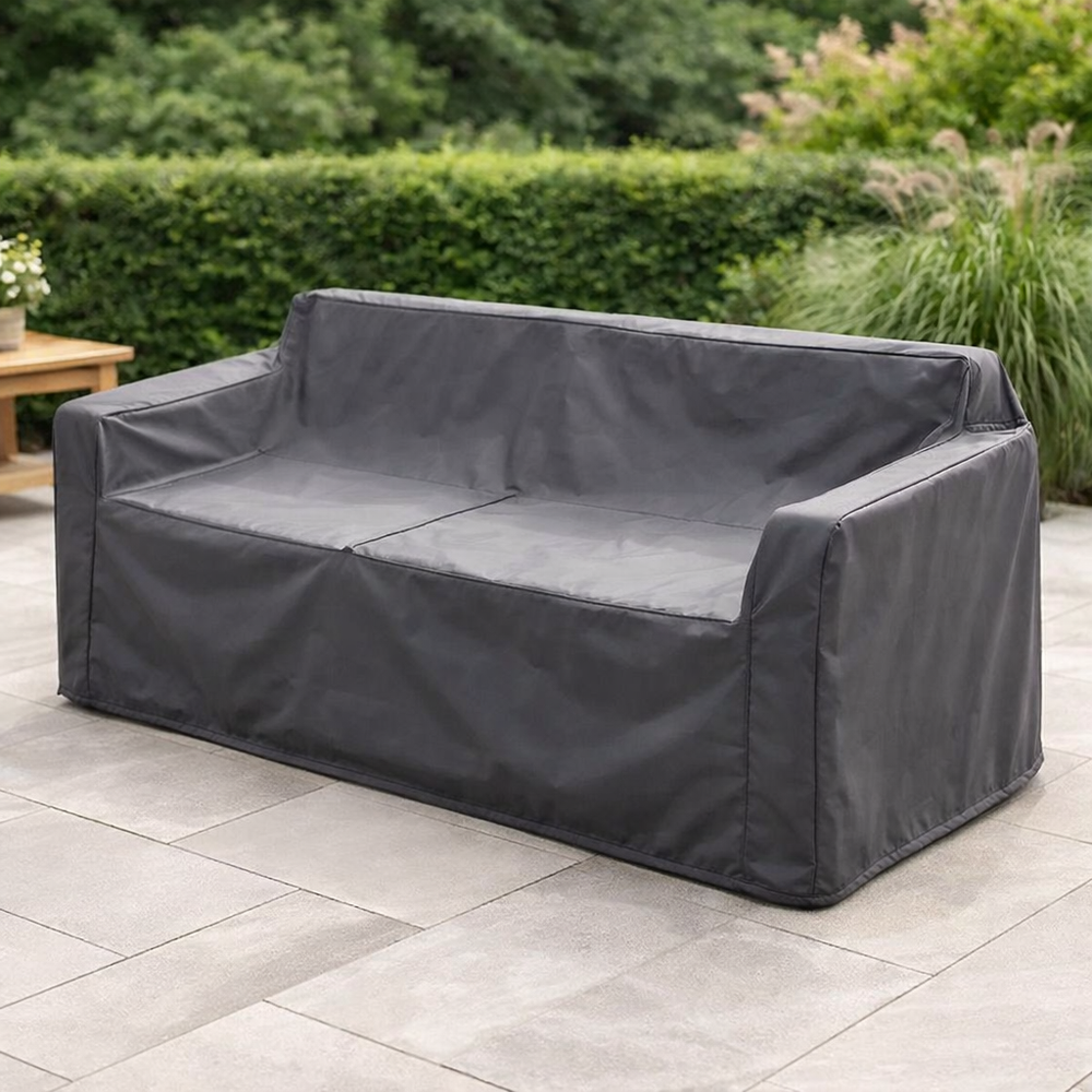 Rattan Sofa Cover – Large 173cm – Waterproof PVC – Outdoor Furniture Protection
