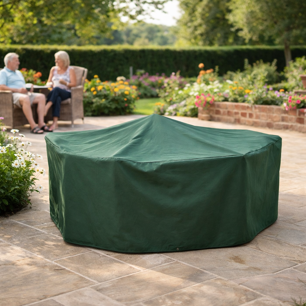 Rectangular Patio Set Cover – 4 Seat – Heavy Duty Waterproof – All-Weather Protection