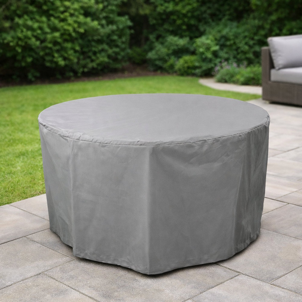 Circular Table Cover – 4 Seat – Heavy Duty Waterproof – Outdoor Protection